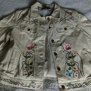 Vintage 100% leather jacket